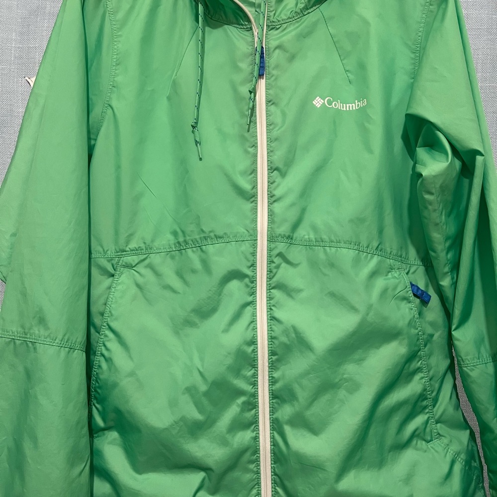 NWOT- Columbia Neon Green Windbreaker 💚✨ - Picture 2 of 7